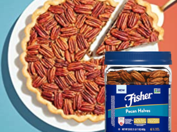 Fisher Nuts Pecan Halves Pantry Pack, 23 oz  as low as $18.84 Shipped Free (Reg. $24.40) – 5.1K+ FAB Ratings! – Gluten Free, Vegan, Paleo, Keto Nuts