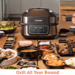COSORI 6-Quart Indoor Grill & Smart XL Air Fryer Combo $140 Shipped Free (Reg. $240) – FAB Ratings! – Works with Alexa & Google Assistant!
