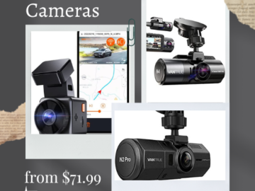 Today Only! Dash Cameras from $71.99 Shipped Free (Reg. $99.99) – FAB Ratings!