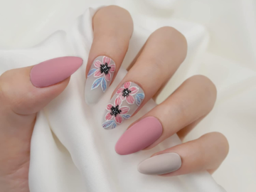 Get a salon-quality manicure at home with this 24-Piece Almond Acrylic Fake Nails Kit for just $4 After Code + Coupon (Reg. $7.99)