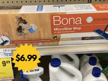 $6.99 Bona Microfiber Mop (reg. $19.49)!