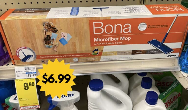 $6.99 Bona Microfiber Mop (reg. $19.49)!