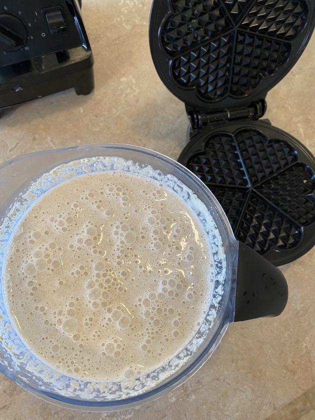 waffle batter