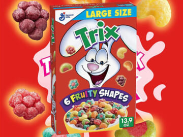 Trix Fruit Flavored Corn Puff Cereal, 13.9-Oz as low as $2.35 After Coupon (Reg. $4.92) + Free Shipping