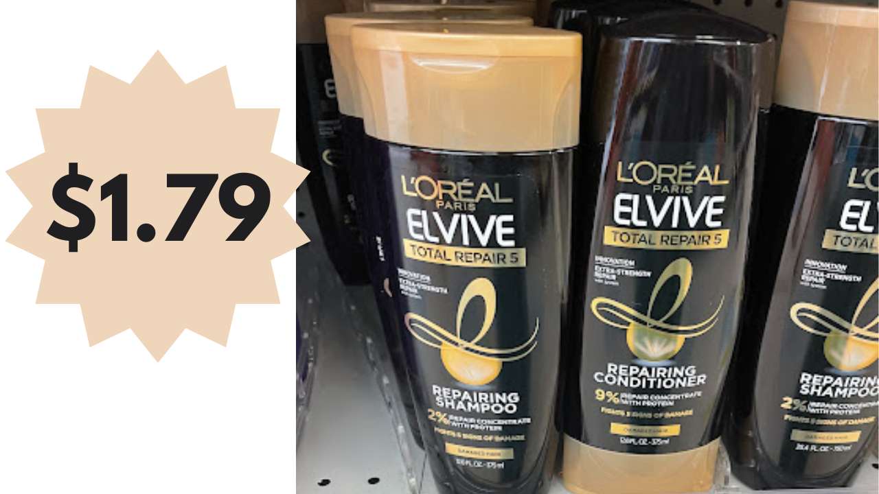 $1.79 L’Oreal Elvive Haircare at CVS