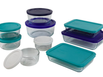 Pyrex 18pc Glass Storage Set