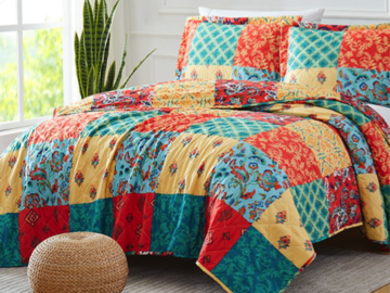Colorful Quilt Sets just $29.99!