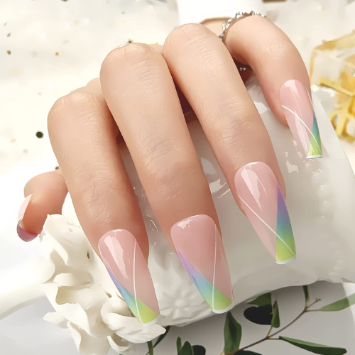 Make your hands look beautiful with this 24-Piece Jofay Fashion Medium Coffin Glossy Pink Nail Kit for just $2.40 After Code + Coupon (Reg. $8.99)