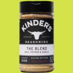 Kinder’s The Blend Pepper and Garlic Seasoning Salt, 10.5oz $4.24 (Reg. $9) – FAB Ratings!
