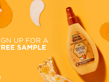 Free Sample of Whole Blends Miracle Nectar Leave-In!