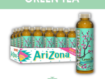24-Pack AriZona Green Tea with Ginseng and Honey Bottles as low as $18.98 Shipped Free (Reg. $21.24) – 79¢/ 20 Fl Oz Bottle