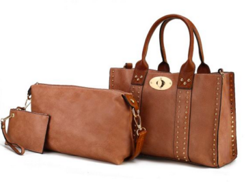 MKF Collection Elissa 3-Piece Satchel with Pouch & Coin Purse only $44 shipped (Reg. $300!)