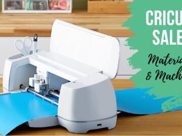 Amazon | Cricut Machine & Vinyl Sale
