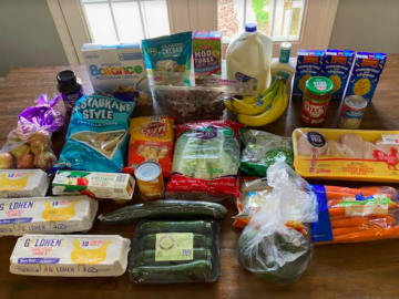 Gretchen’s $108 Grocery Shopping Trip and Weekly Menu Plan for 6!