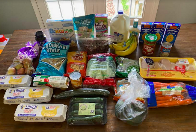 Gretchen’s $108 Grocery Shopping Trip and Weekly Menu Plan for 6!
