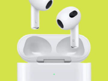 AirPods (3rd Generation) with Lightning Charging Case $149.99 Shipped Free (Reg. $170)