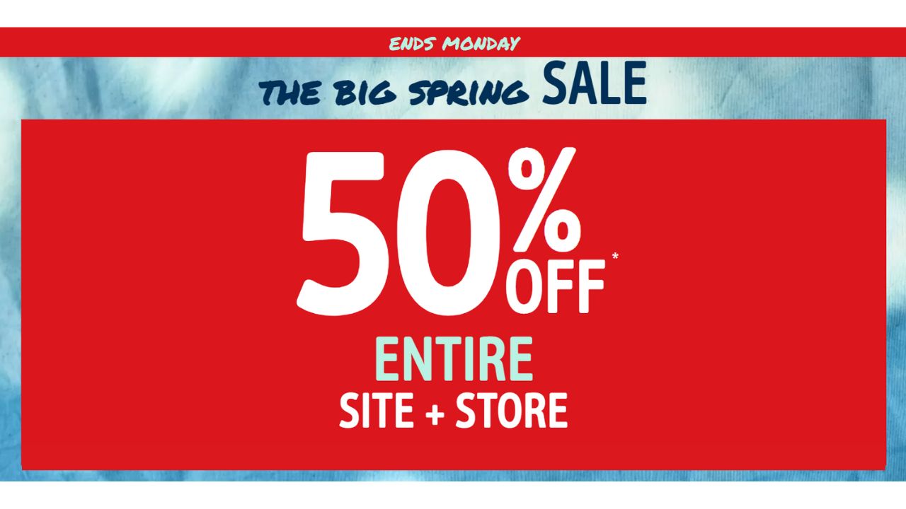 Carter’s & Osh Kosh | 50% Off Or More!
