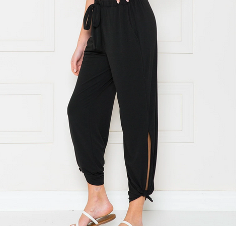 Comfy Tulip Pants With Knot only $12.99 + shipping!