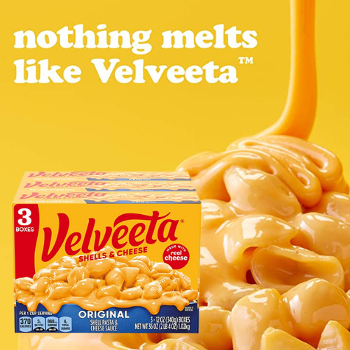 3-Pack Velveeta Original Shells and Cheese, 12 oz Box as low as $6.35 Shipped Free (Reg. $7.47) – $2.12/Pack