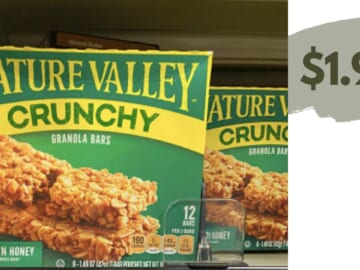 $1.99 Nature Valley Granola Bars at Kroger