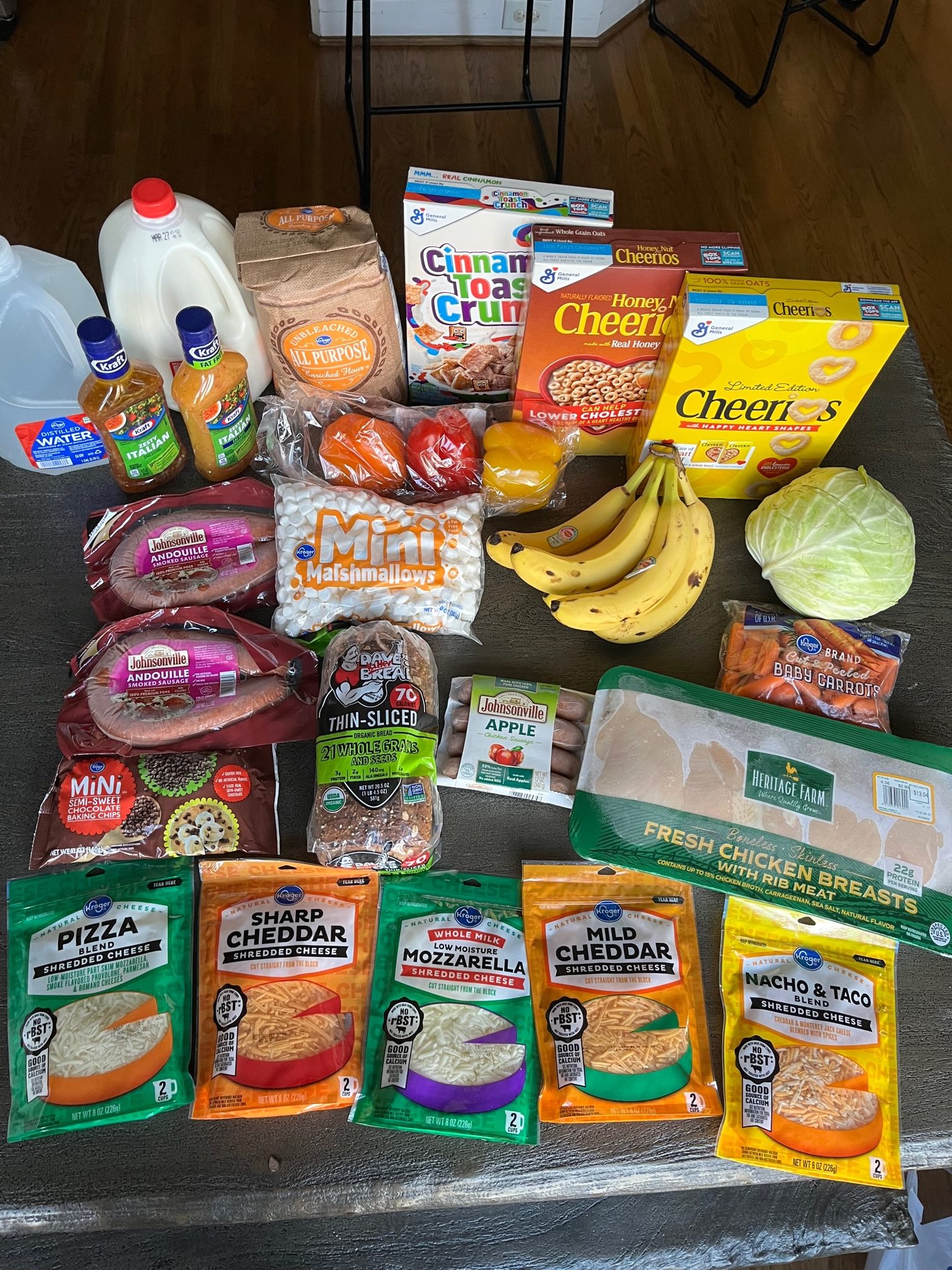 Crystal’s $62 Kroger Pick-Up Shopping Trip