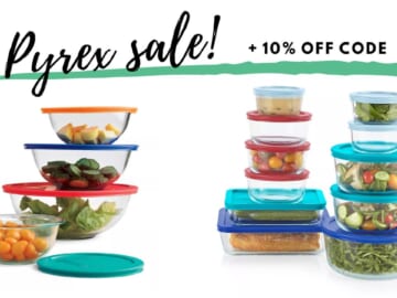Kohl’s | 22-Piece Pyrex Set $26.99 (reg. $60)