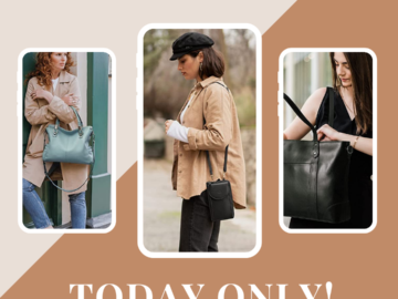 Today Only! Tote Handbags and Travel Duffle Bags from $17.59 (Reg. $25.99) – FAB Ratings!