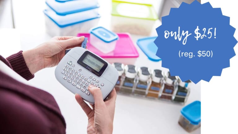 Brother Handy Label Maker $25 (reg. $50)