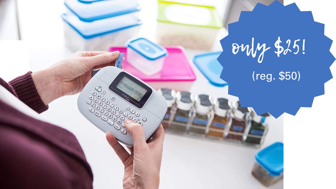 Brother Handy Label Maker $25 (reg. $50)
