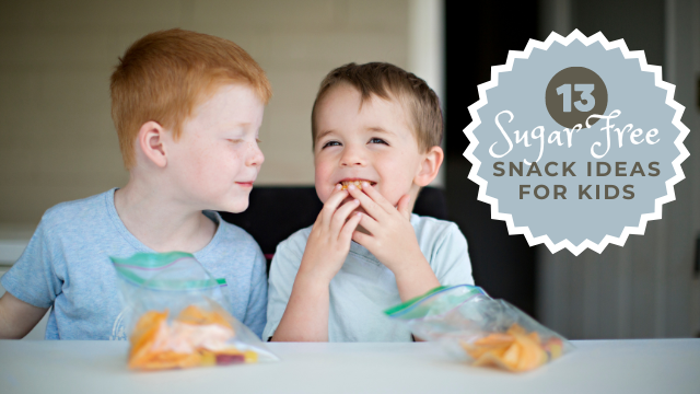 13 Sugar Free Snack Ideas for Kids
