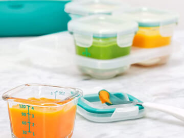 4-Count Glass Baby Blocks Food Storage Containers $11.95 (Reg. $22) – $2.99/4-Oz Container – FAB Ratings!