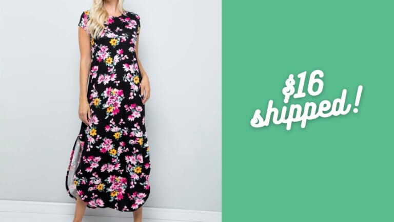 Jane | Spring Maxi Dress $16 (reg. $53)