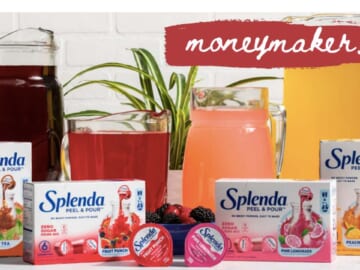 Money Maker Splenda Peel & Pour Drink Mix!