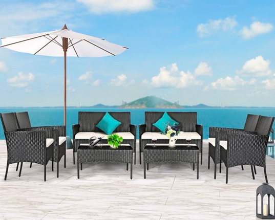 Costway Outdoor Furniture 8-Piece Set only $379.99 shipped!