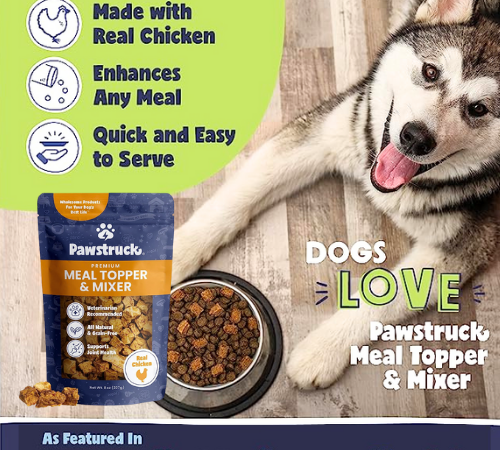 Pawstuck Real Chicken Meal Topper & Mixer, 8 oz $8.99 After Coupon (Reg. $16.59)