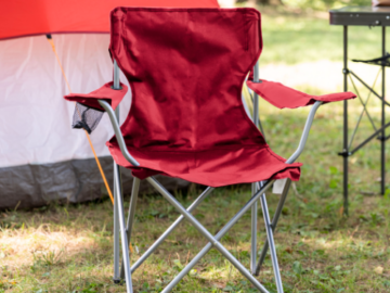 Ozark Trail Basic Quad Folding Camp Chair w/ Cup Holder $7.88 (Reg. $22.15)