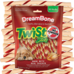 50-Count Dreambone Twist Sticks, Chicken Rawhide-Free Chews For Dogs as low as $9.13 Shipped Free (Reg. $15) – 18¢/Stick