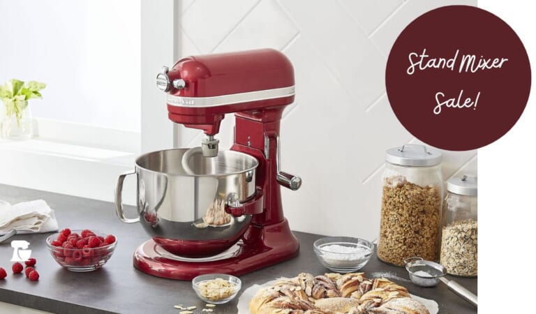 KitchenAid | $180 Off Stand Mixers + Free Shipping