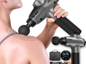Today Only! Handheld Muscle Massager $45.99 After Coupon (Reg. $219.99) + Free Shipping