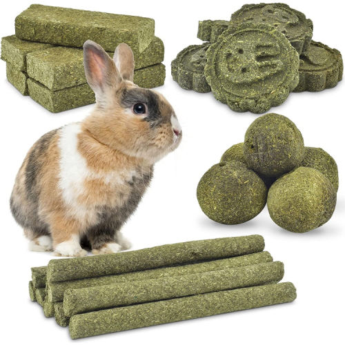 25-Count Bunny Chew Toys as low as $7.49 After Coupon (Reg. $10) + Free Shipping – $0.30 Each, Made with Natural Timothy Hay