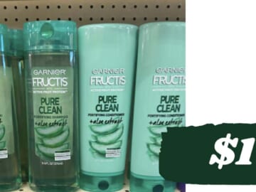 Get Garnier Fructis Hair Care for $1 at CVS This Week