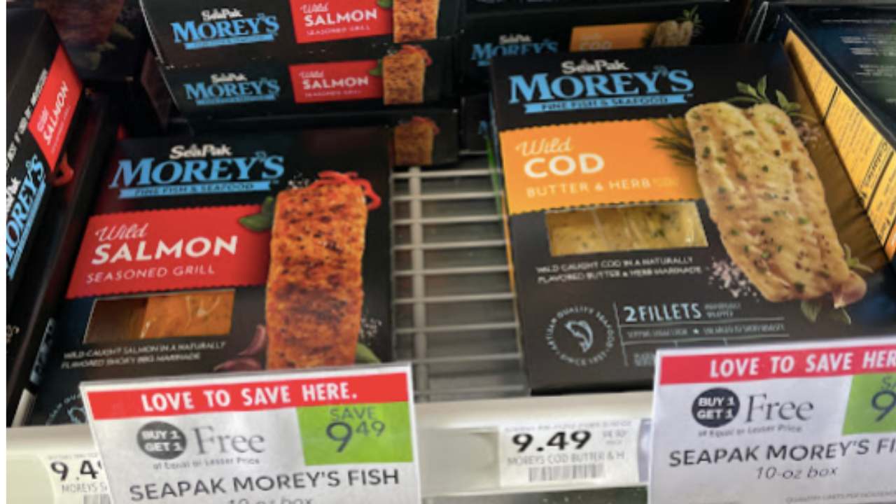 SeaPak Morey’s Fish for $1.74 (reg. $9.49)