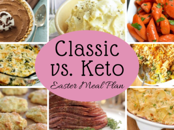 Classic vs. Keto Easter Meal Plan: Great Recipes for Both!