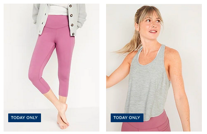 Old Navy: $10 and Under Activewear for the Family!