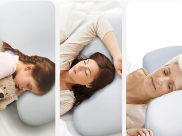 Get your best sleep ever with this Neck Support Memory Foam Pillow for just $47.19 After Code (Reg. $59) + Free Shipping