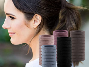 100-Count Thick Seamless Hair Ties as low as $5.64 Shipped Free (Reg. $7) – 6¢ each – Natural Colors