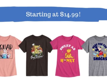 Disney Graphic Tees From $14.99