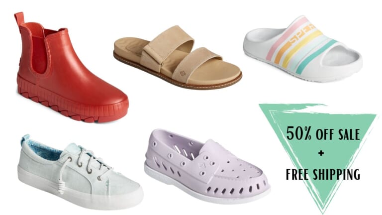 Sperry | 30% Off Sale Sneakers, Slides, Sandals + Free Shipping