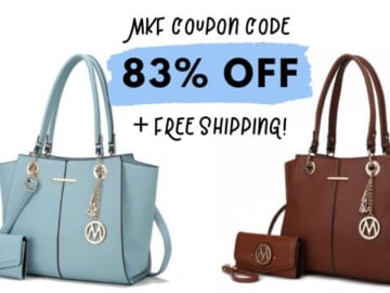 MKF Code | Women’s Tote & Wallet Set $53 Shipped (Reg. $299)