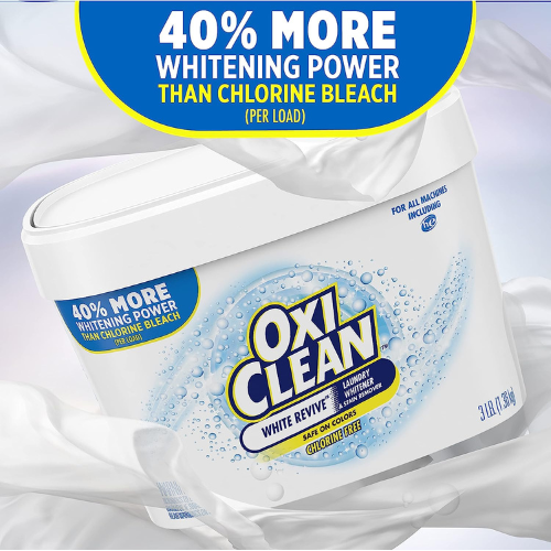 45 Loads OxiClean White Revive Laundry Whitener + Stain Remover Crystals as low as $7.63 (Reg. $11) + Free Shipping – $0.17/Load
